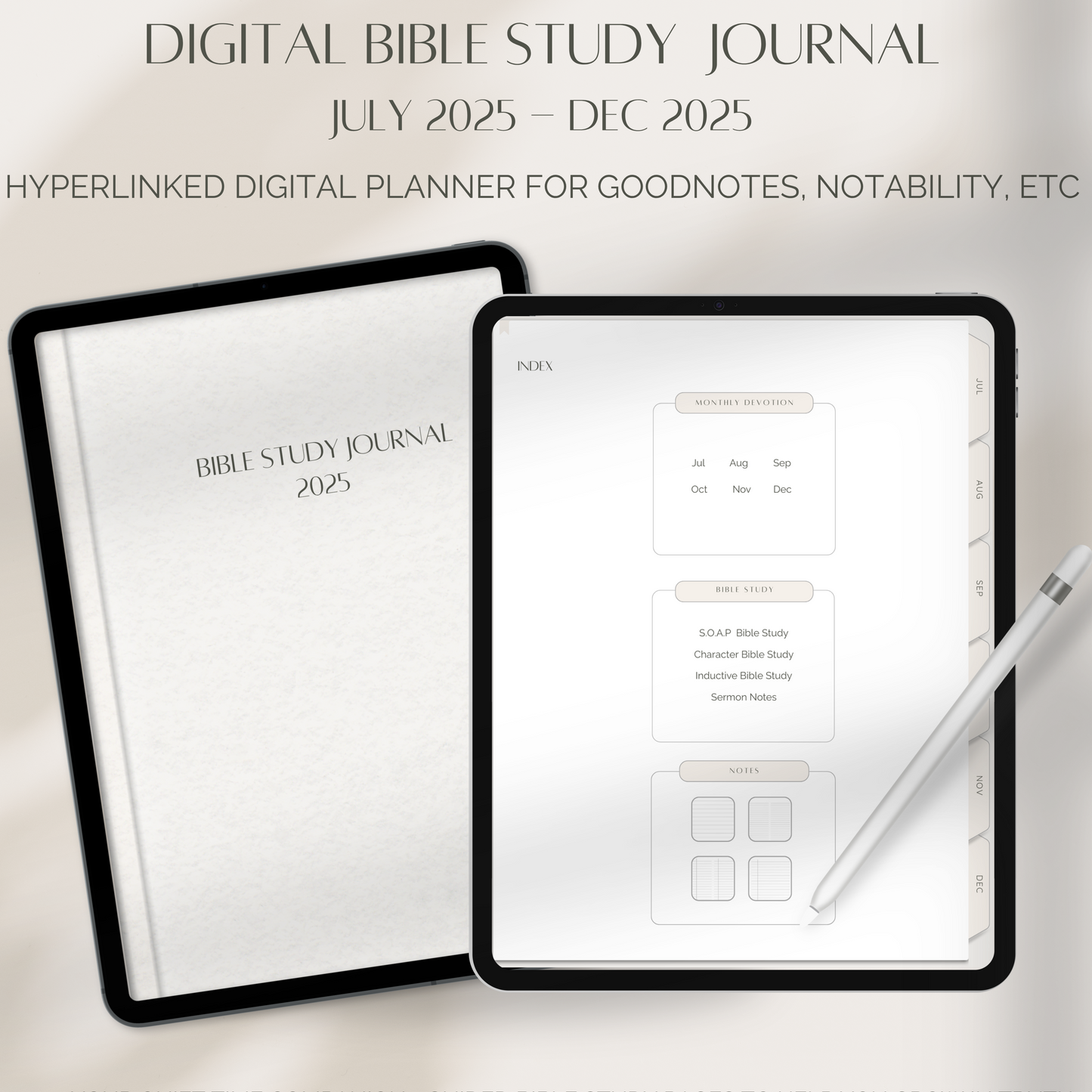 Bible Study Journal